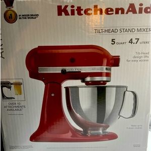 KitchenAid tilt head mixer